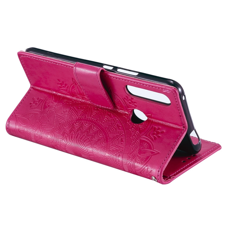 For Huawei P smart Z Totem Flower Embossed Horizontal Flip TPU + PU Leather Case with Holder & Card Slots & Wallet