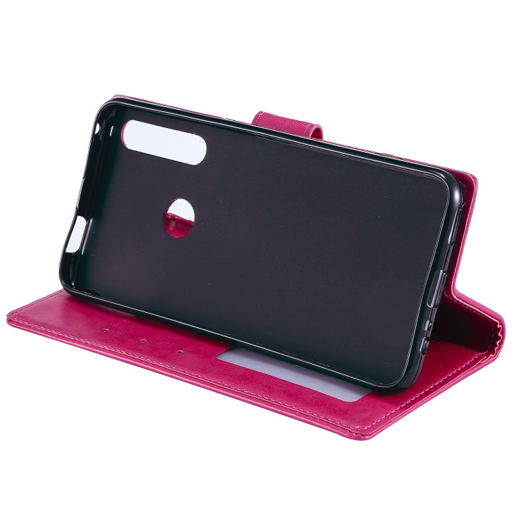 For Huawei P smart Z Totem Flower Embossed Horizontal Flip TPU + PU Leather Case with Holder & Card Slots & Wallet