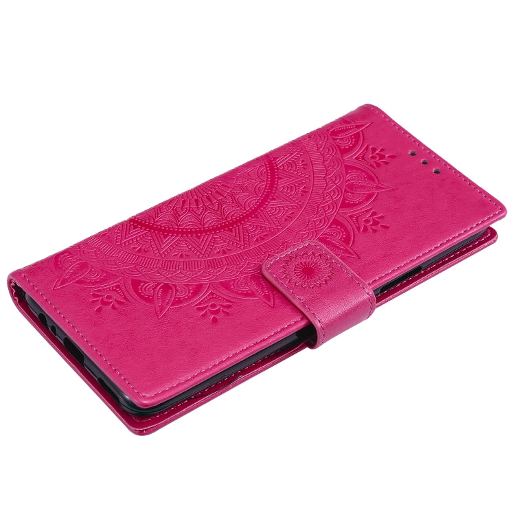 For Huawei P smart Z Totem Flower Embossed Horizontal Flip TPU + PU Leather Case with Holder & Card Slots & Wallet