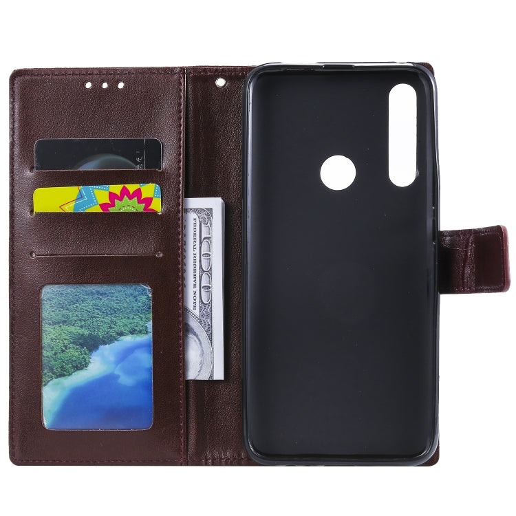 For Huawei P smart Z Totem Flower Embossed Horizontal Flip TPU + PU Leather Case with Holder & Card Slots & Wallet