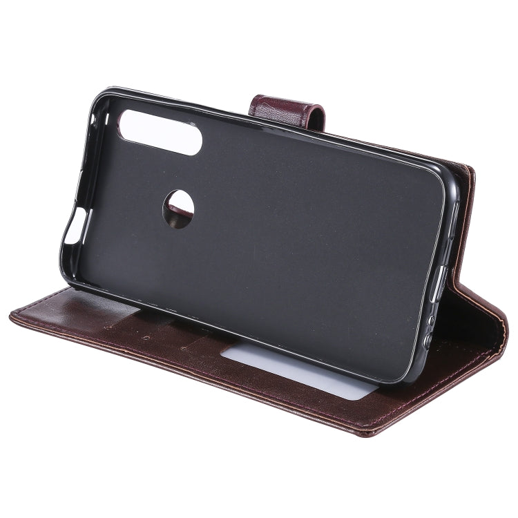 For Huawei P smart Z Totem Flower Embossed Horizontal Flip TPU + PU Leather Case with Holder & Card Slots & Wallet