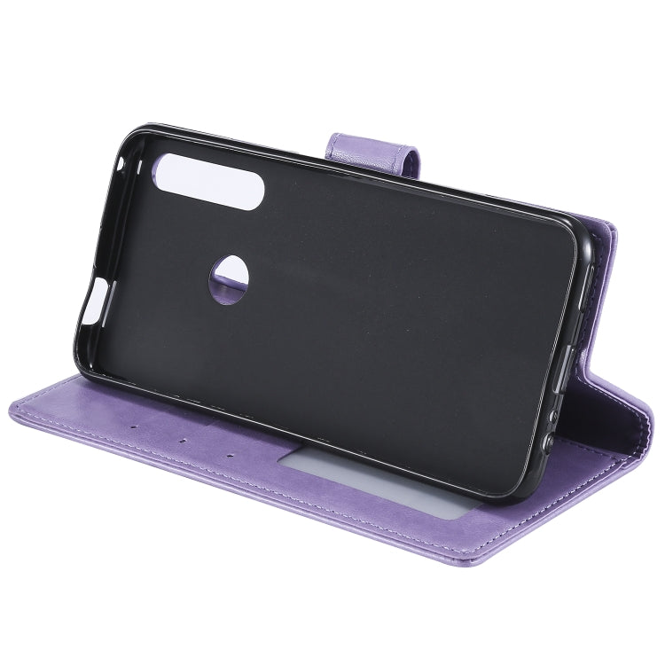 For Huawei P smart Z Totem Flower Embossed Horizontal Flip TPU + PU Leather Case with Holder & Card Slots & Wallet