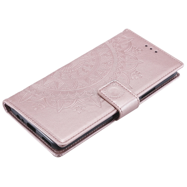 For Huawei P smart Z Totem Flower Embossed Horizontal Flip TPU + PU Leather Case with Holder & Card Slots & Wallet