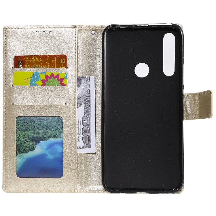 For Huawei P smart Z Totem Flower Embossed Horizontal Flip TPU + PU Leather Case with Holder & Card Slots & Wallet