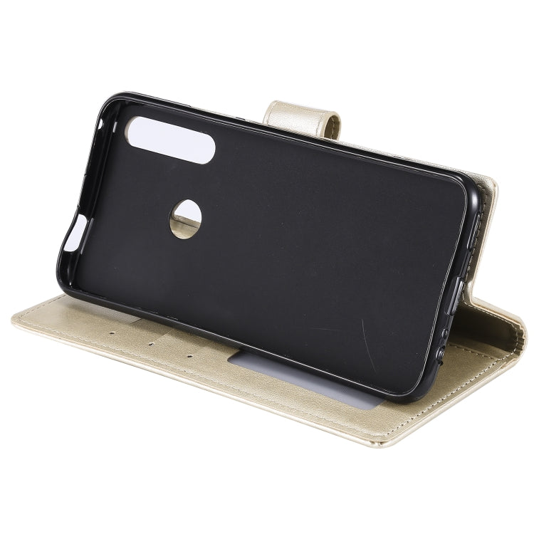For Huawei P smart Z Totem Flower Embossed Horizontal Flip TPU + PU Leather Case with Holder & Card Slots & Wallet