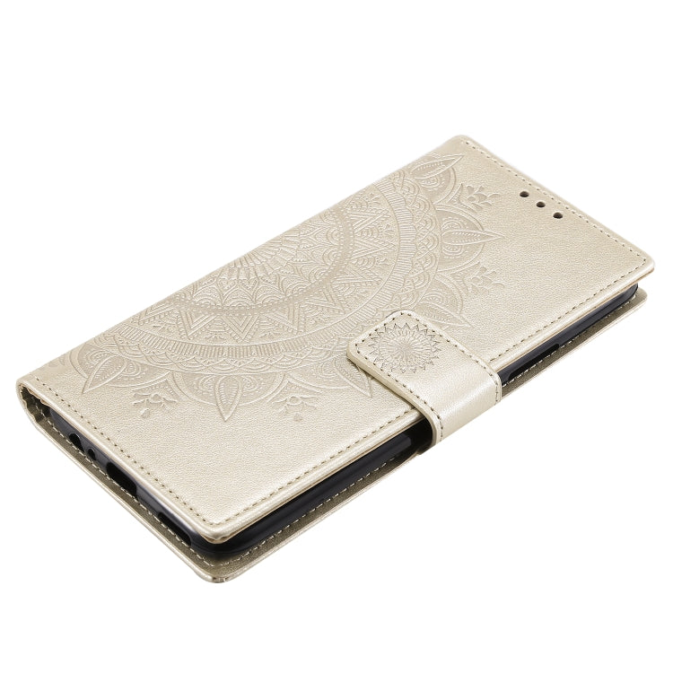 For Huawei P smart Z Totem Flower Embossed Horizontal Flip TPU + PU Leather Case with Holder & Card Slots & Wallet