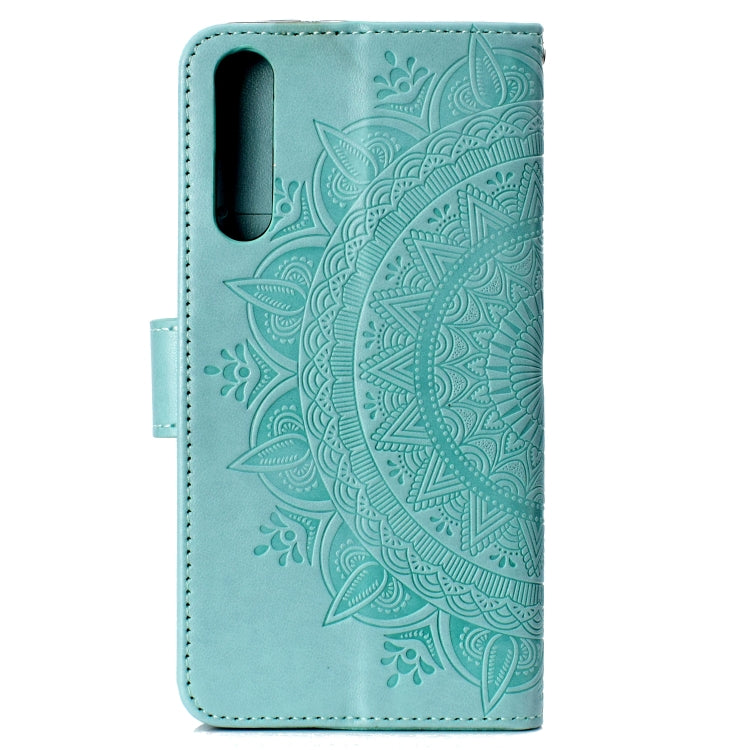 For Huawei P20 Pro Totem Flower Embossed Horizontal Flip TPU + PU Leather Case with Holder & Card Slots & Wallet