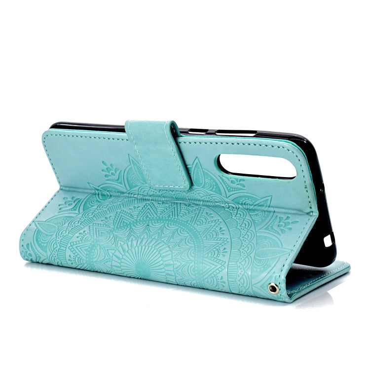 For Huawei P20 Pro Totem Flower Embossed Horizontal Flip TPU + PU Leather Case with Holder & Card Slots & Wallet