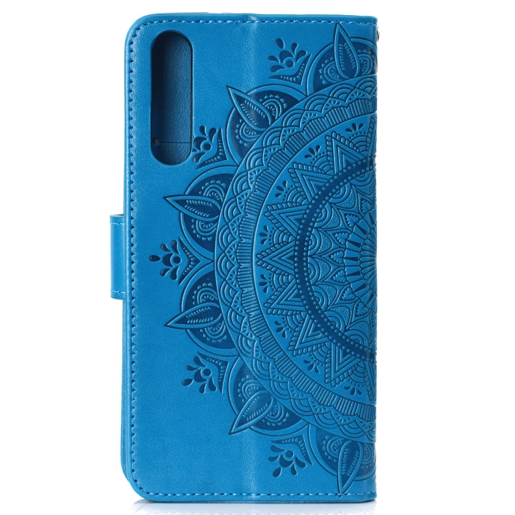 For Huawei P20 Pro Totem Flower Embossed Horizontal Flip TPU + PU Leather Case with Holder & Card Slots & Wallet