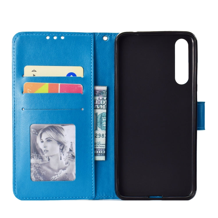 For Huawei P20 Pro Totem Flower Embossed Horizontal Flip TPU + PU Leather Case with Holder & Card Slots & Wallet