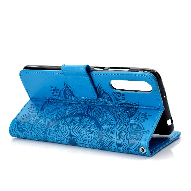 For Huawei P20 Pro Totem Flower Embossed Horizontal Flip TPU + PU Leather Case with Holder & Card Slots & Wallet