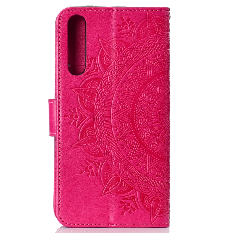 For Huawei P20 Pro Totem Flower Embossed Horizontal Flip TPU + PU Leather Case with Holder & Card Slots & Wallet