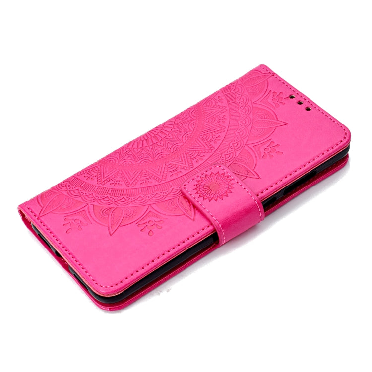 For Huawei P20 Pro Totem Flower Embossed Horizontal Flip TPU + PU Leather Case with Holder & Card Slots & Wallet