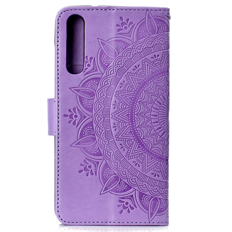 For Huawei P20 Pro Totem Flower Embossed Horizontal Flip TPU + PU Leather Case with Holder & Card Slots & Wallet