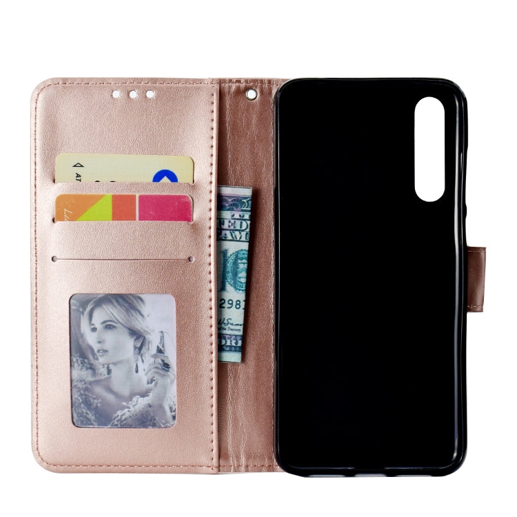 For Huawei P20 Pro Totem Flower Embossed Horizontal Flip TPU + PU Leather Case with Holder & Card Slots & Wallet