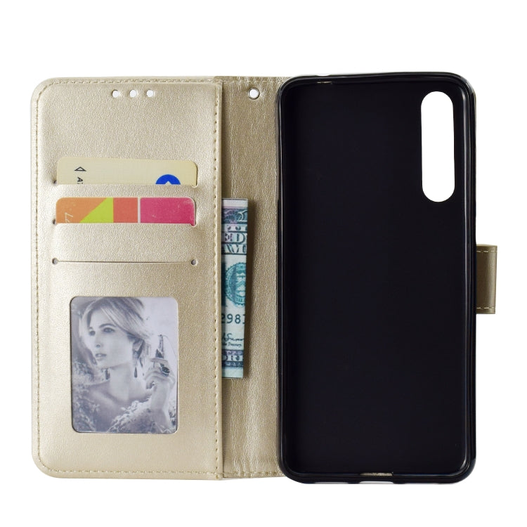 For Huawei P20 Pro Totem Flower Embossed Horizontal Flip TPU + PU Leather Case with Holder & Card Slots & Wallet