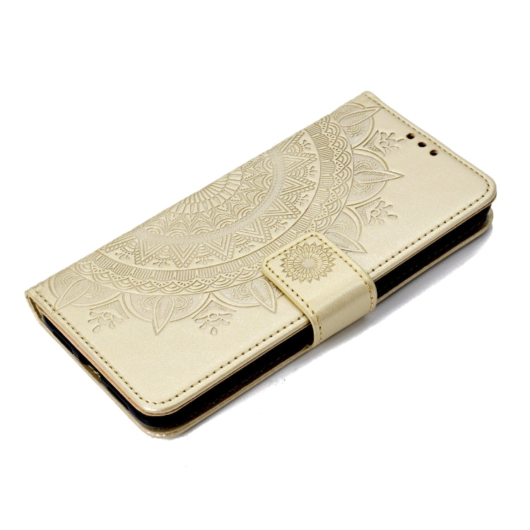 For Huawei P20 Pro Totem Flower Embossed Horizontal Flip TPU + PU Leather Case with Holder & Card Slots & Wallet