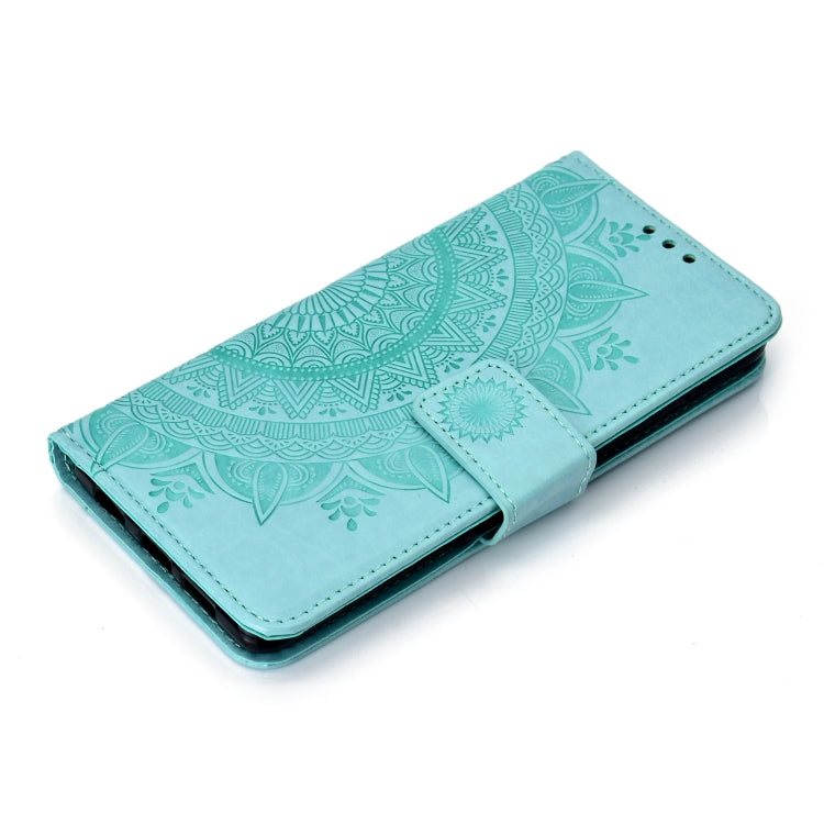 For Huawei P30 Totem Flower Embossed Horizontal Flip TPU + PU Leather Case with Holder & Card Slots & Wallet