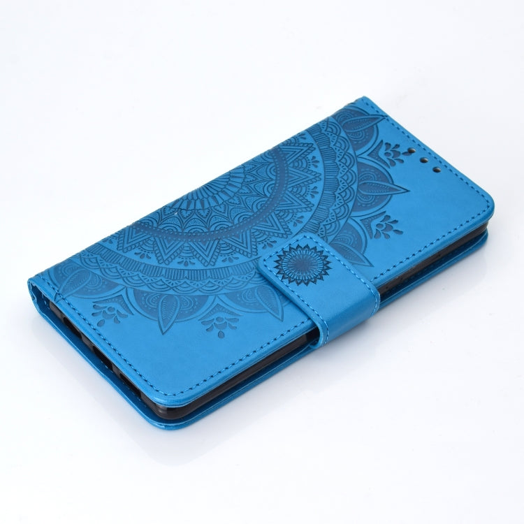 For Huawei P30 Totem Flower Embossed Horizontal Flip TPU + PU Leather Case with Holder & Card Slots & Wallet
