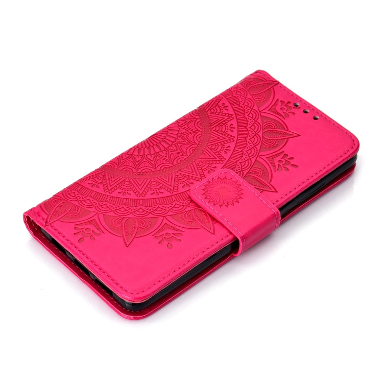 For Huawei P30 Totem Flower Embossed Horizontal Flip TPU + PU Leather Case with Holder & Card Slots & Wallet