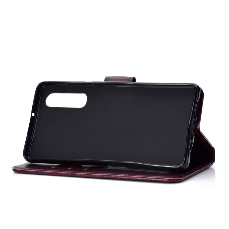 For Huawei P30 Totem Flower Embossed Horizontal Flip TPU + PU Leather Case with Holder & Card Slots & Wallet