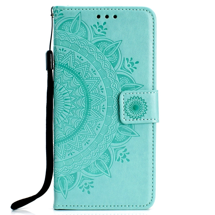 For Huawei P30 Lite Totem Flower Embossed Horizontal Flip TPU + PU Leather Case with Holder & Card Slots & Wallet