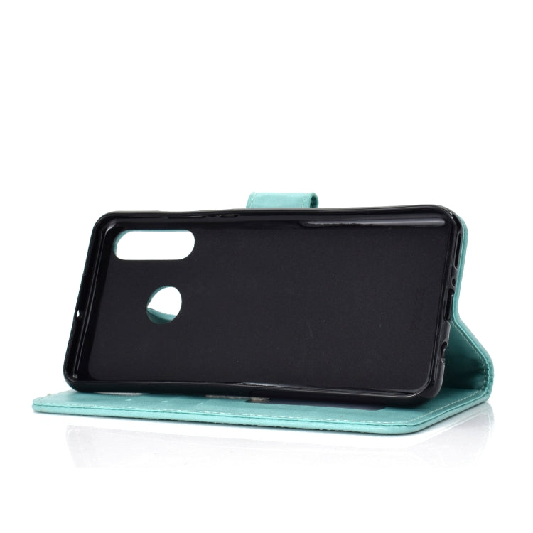 For Huawei P30 Lite Totem Flower Embossed Horizontal Flip TPU + PU Leather Case with Holder & Card Slots & Wallet