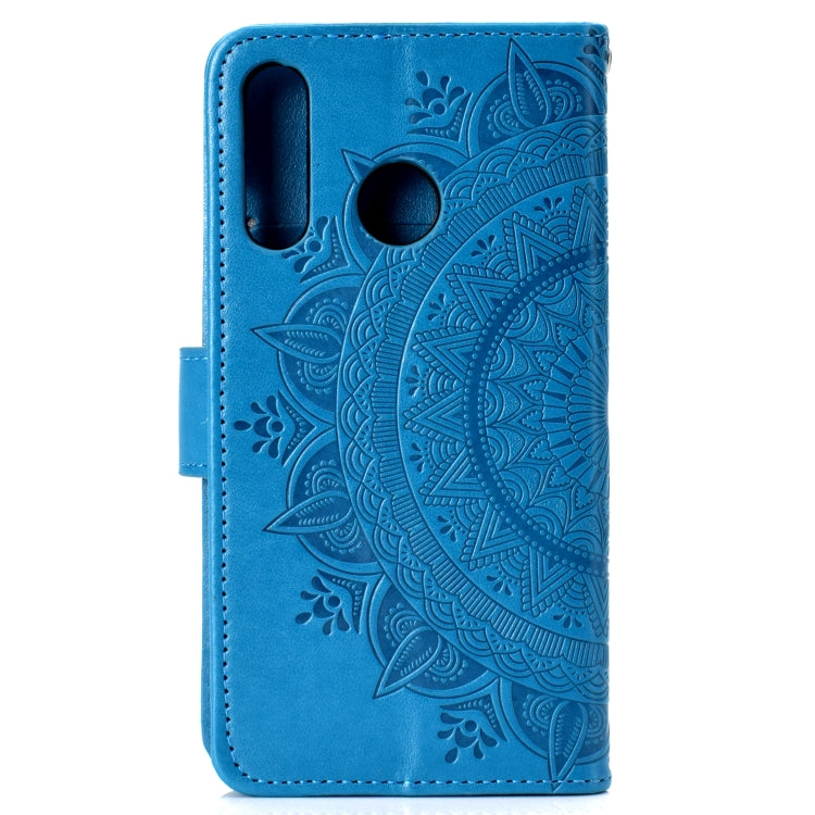 For Huawei P30 Lite Totem Flower Embossed Horizontal Flip TPU + PU Leather Case with Holder & Card Slots & Wallet