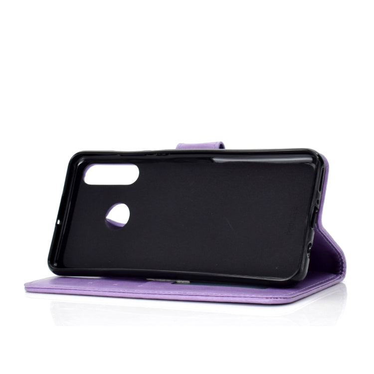 For Huawei P30 Lite Totem Flower Embossed Horizontal Flip TPU + PU Leather Case with Holder & Card Slots & Wallet