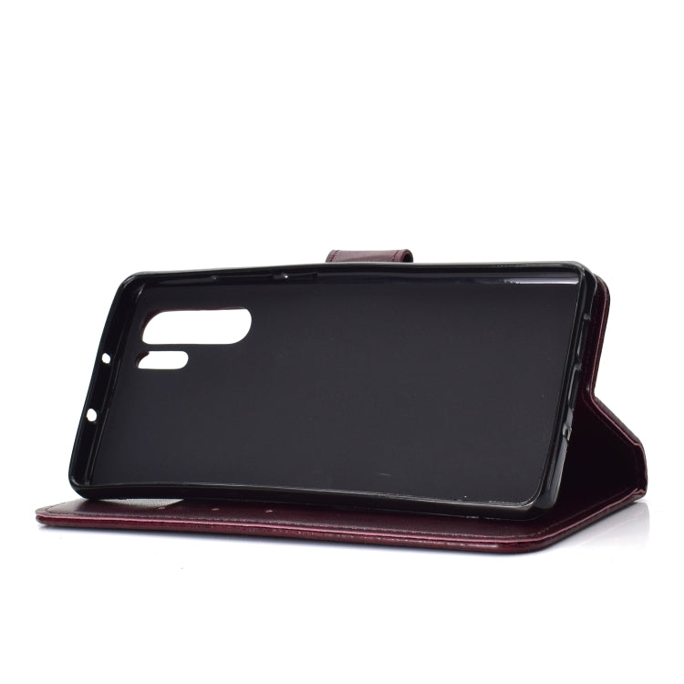 For Huawei P30 Pro Totem Flower Embossed Horizontal Flip TPU + PU Leather Case with Holder & Card Slots & Wallet