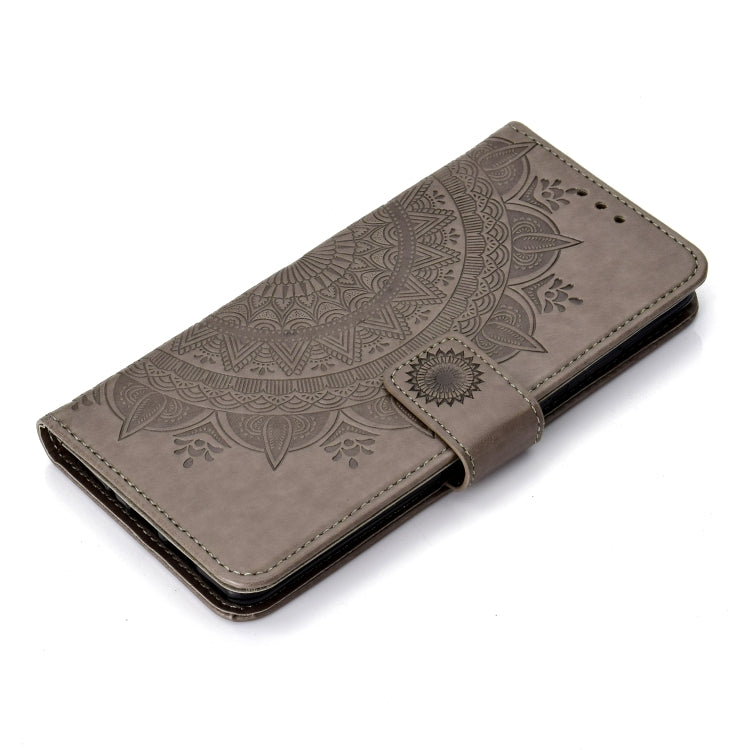 For Huawei P30 Pro Totem Flower Embossed Horizontal Flip TPU + PU Leather Case with Holder & Card Slots & Wallet