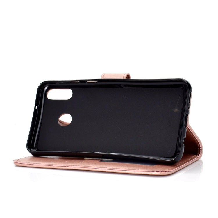 For Huawei P40 Lite E / Y7p Totem Flower Embossed Horizontal Flip TPU + PU Leather Case with Holder & Card Slots & Wallet