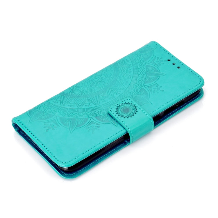 For Huawei Y7 (2019) Totem Flower Embossed Horizontal Flip TPU + PU Leather Case with Holder & Card Slots & Wallet