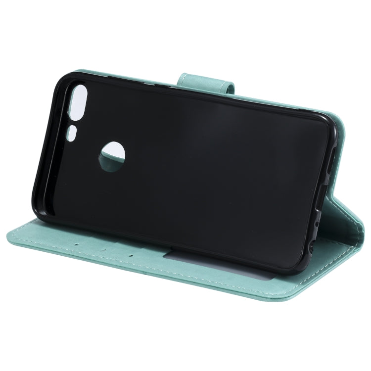 For Huawei Honor 9 Lite Totem Flower Embossed Horizontal Flip TPU + PU Leather Case with Holder & Card Slots & Wallet