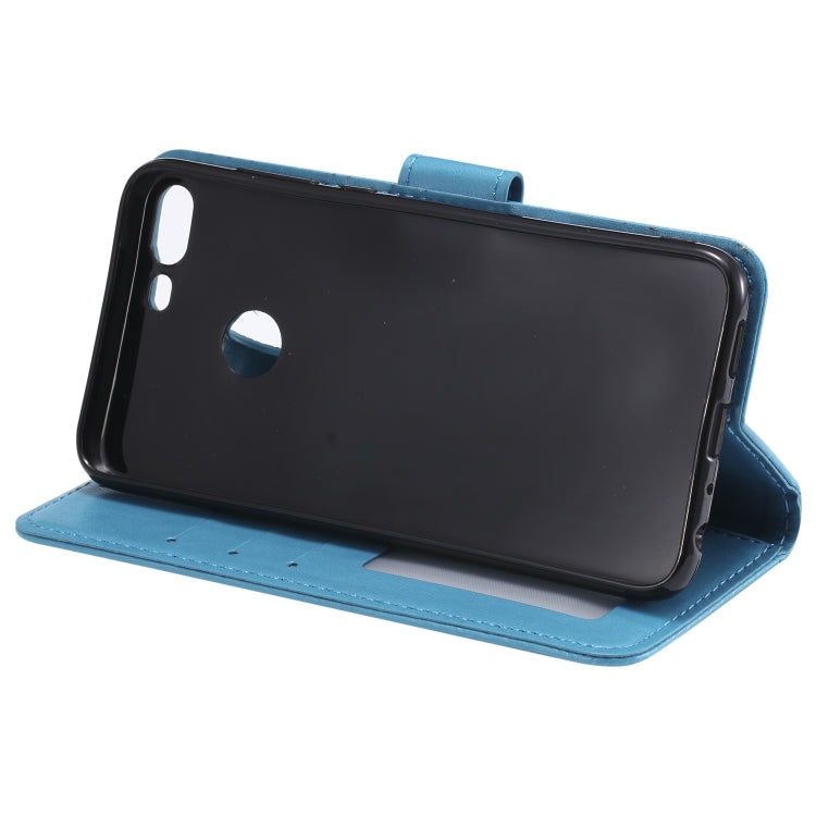 For Huawei Honor 9 Lite Totem Flower Embossed Horizontal Flip TPU + PU Leather Case with Holder & Card Slots & Wallet