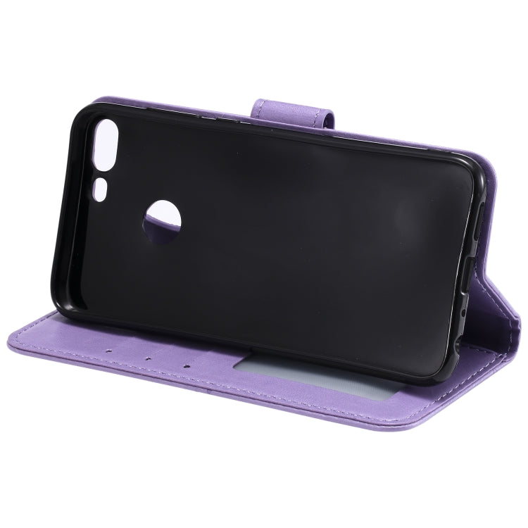 For Huawei Honor 9 Lite Totem Flower Embossed Horizontal Flip TPU + PU Leather Case with Holder & Card Slots & Wallet