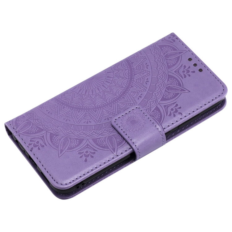 For Huawei Honor 9 Lite Totem Flower Embossed Horizontal Flip TPU + PU Leather Case with Holder & Card Slots & Wallet