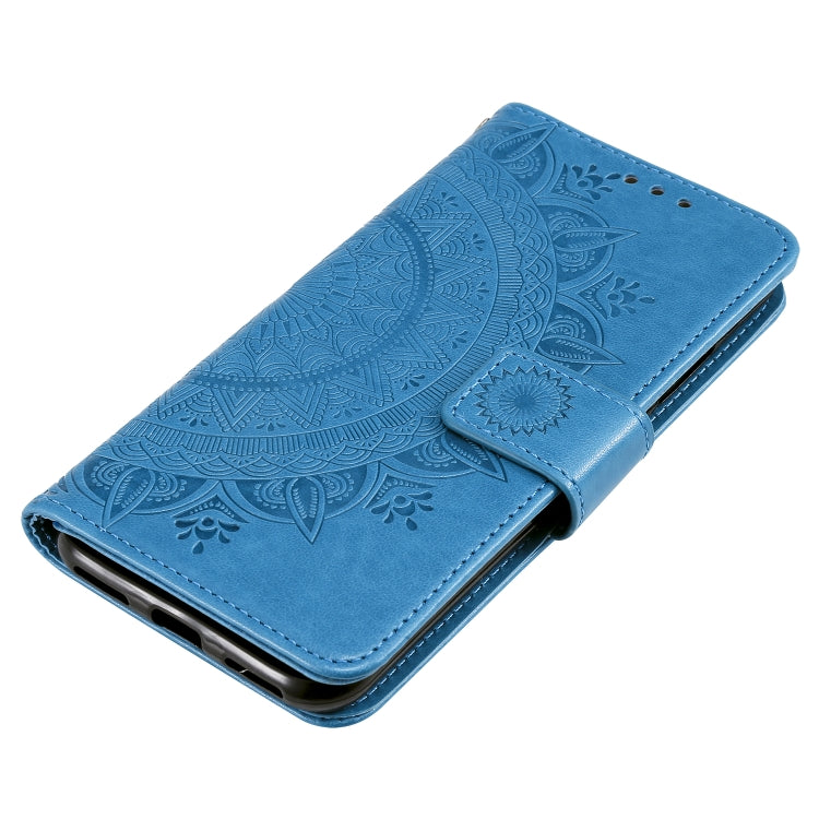 For Huawei Honor 20 Lite Totem Flower Embossed Horizontal Flip TPU + PU Leather Case with Holder & Card Slots & Wallet