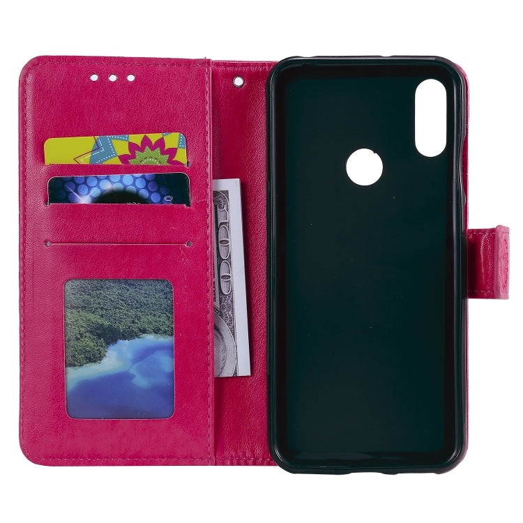 For Huawei Honor 20 Lite Totem Flower Embossed Horizontal Flip TPU + PU Leather Case with Holder & Card Slots & Wallet