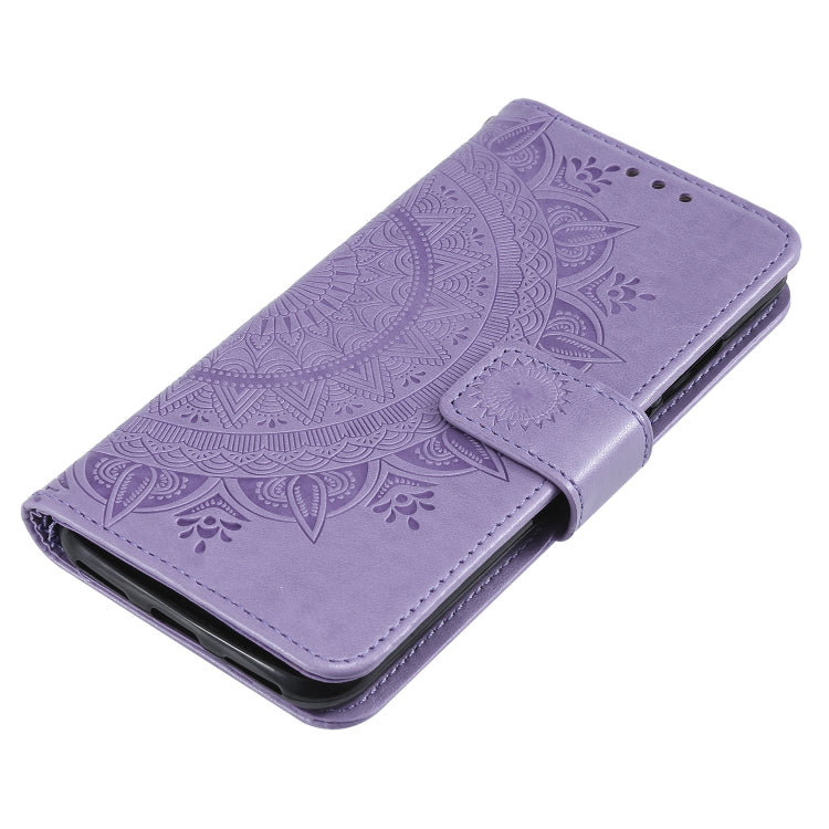 For Huawei Honor 20 Lite Totem Flower Embossed Horizontal Flip TPU + PU Leather Case with Holder & Card Slots & Wallet