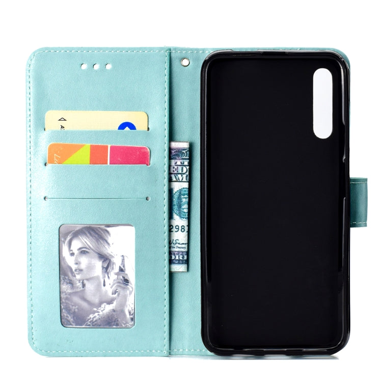 For Huawei Honor 9X Totem Flower Embossed Horizontal Flip TPU + PU Leather Case with Holder & Card Slots & Wallet