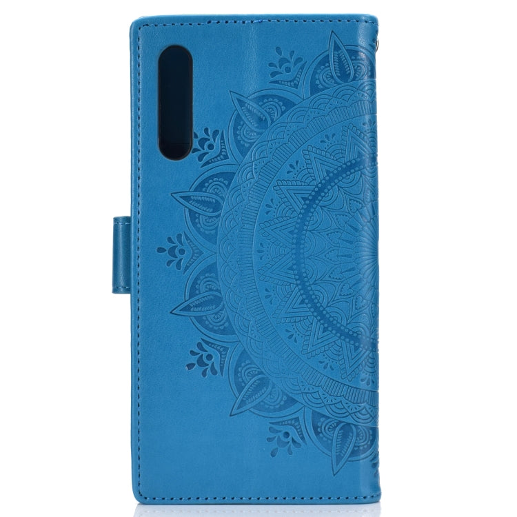 For Huawei Honor 9X Totem Flower Embossed Horizontal Flip TPU + PU Leather Case with Holder & Card Slots & Wallet