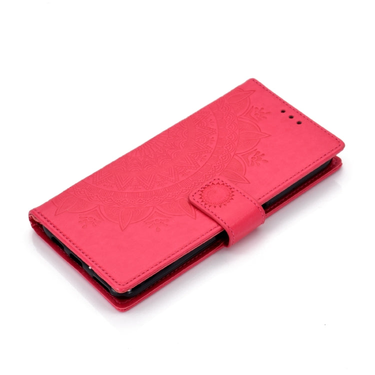 For Huawei Honor 9X Totem Flower Embossed Horizontal Flip TPU + PU Leather Case with Holder & Card Slots & Wallet