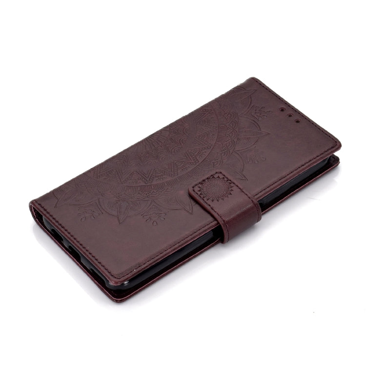 For Huawei Honor 9X Totem Flower Embossed Horizontal Flip TPU + PU Leather Case with Holder & Card Slots & Wallet