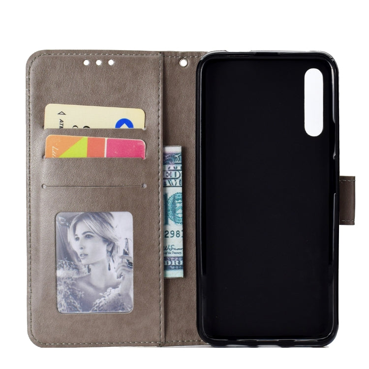 For Huawei Honor 9X Totem Flower Embossed Horizontal Flip TPU + PU Leather Case with Holder & Card Slots & Wallet