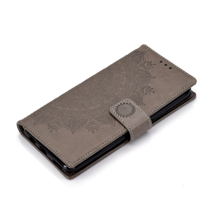 For Huawei Honor 9X Totem Flower Embossed Horizontal Flip TPU + PU Leather Case with Holder & Card Slots & Wallet