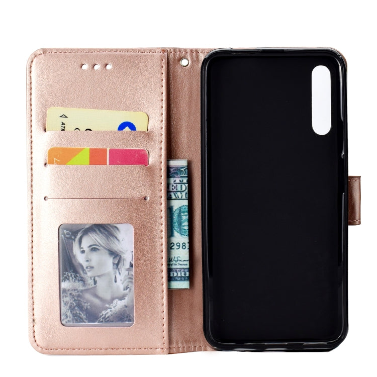 For Huawei Honor 9X Totem Flower Embossed Horizontal Flip TPU + PU Leather Case with Holder & Card Slots & Wallet