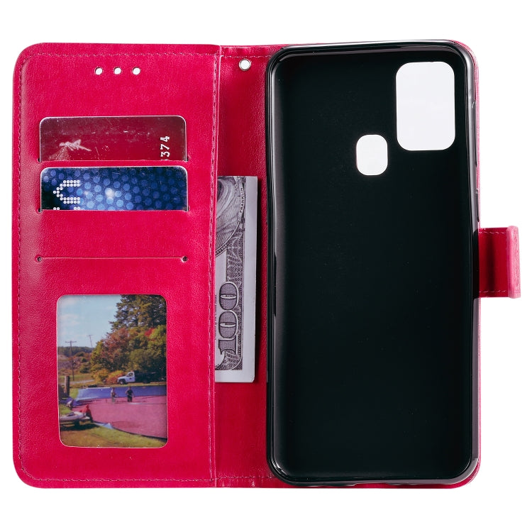 For Huawei Honor 9X Lite Totem Flower Embossed Horizontal Flip TPU + PU Leather Case with Holder & Card Slots & Wallet