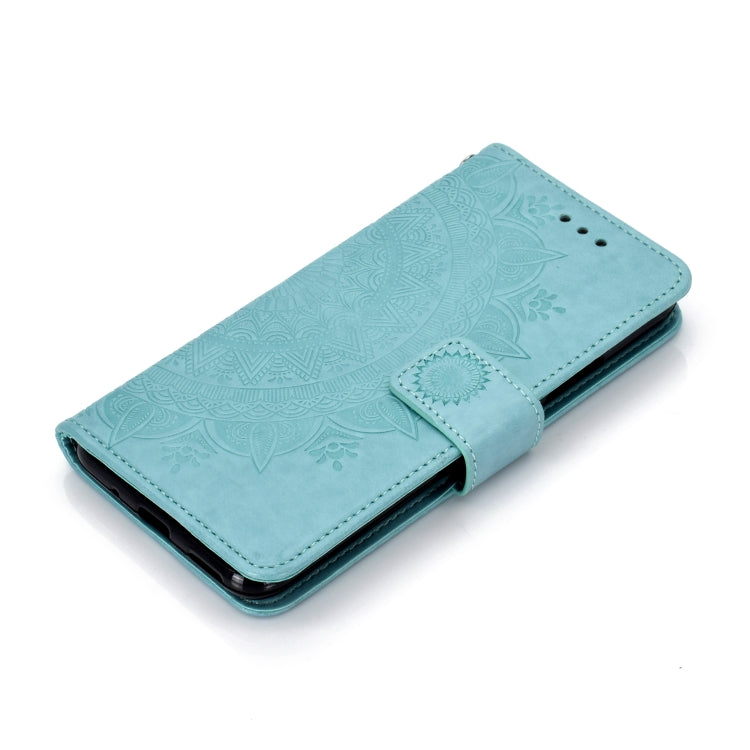 For Huawei Honor 20 Totem Flower Embossed Horizontal Flip TPU + PU Leather Case with Holder & Card Slots & Wallet