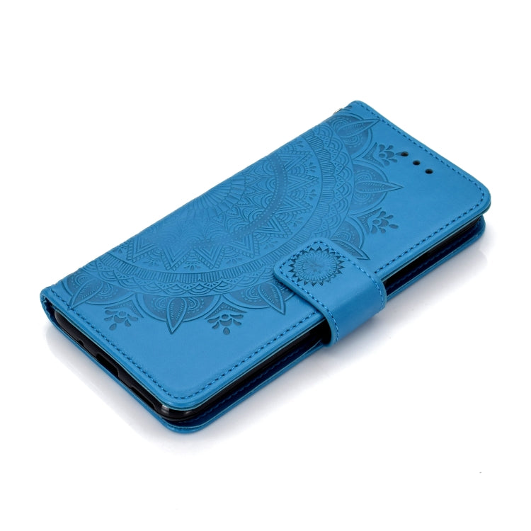 For Huawei Honor 20 Totem Flower Embossed Horizontal Flip TPU + PU Leather Case with Holder & Card Slots & Wallet